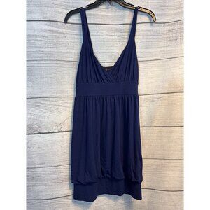 I.N.C. International Concepts Sleeveless Navy Bubble Dress Size S